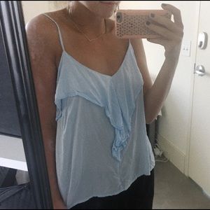 Baby blue tank top